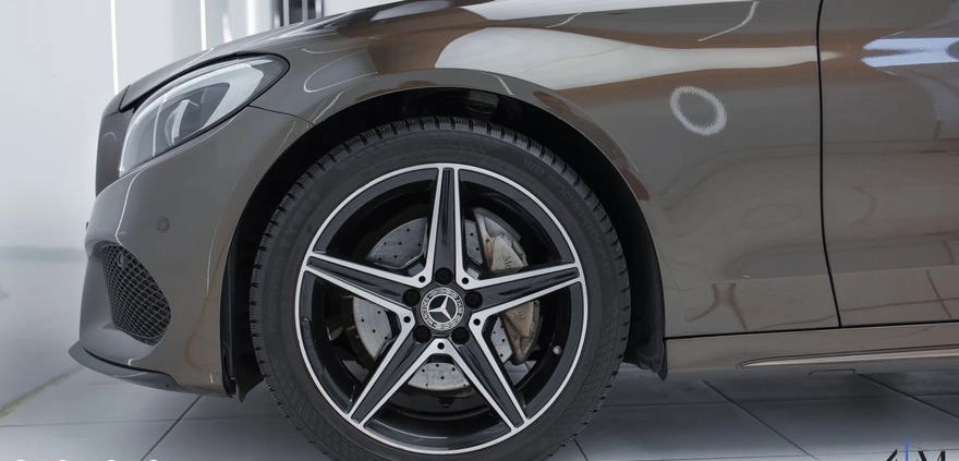 Mercedes-Benz Klasa C cena 114900 przebieg: 114900, rok produkcji 2017 z Okonek małe 631